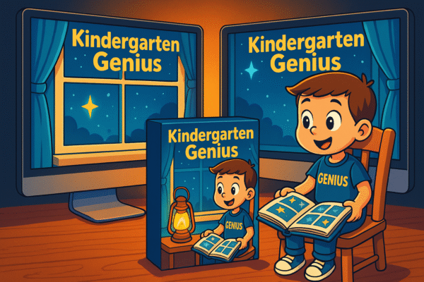 🧠 Kindergarten Genius – Ultimate Early Learning Bundle (Ages 3–6)